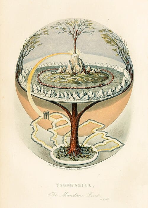 Yggdrasil, Oluf Olufsen Bagge, 1847