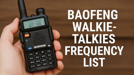 Baofeng walkie-talkies frequency list