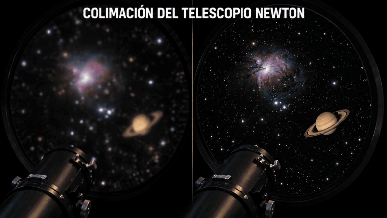 Más allá de la óptica: Guía técnica avanzada para la colimación y optimización de telescopios Newtonianos