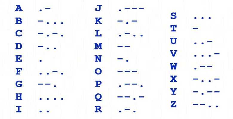 Walkie Talkie Morse Code