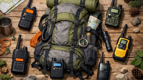 TOP-6 walkie-talkies for backpacking