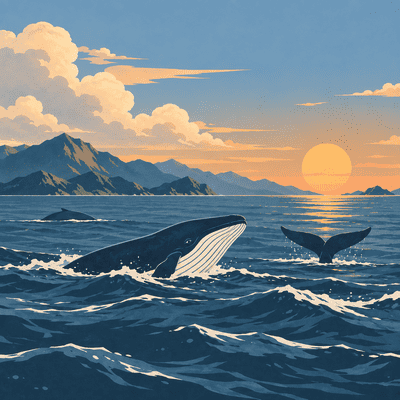 Whales watching